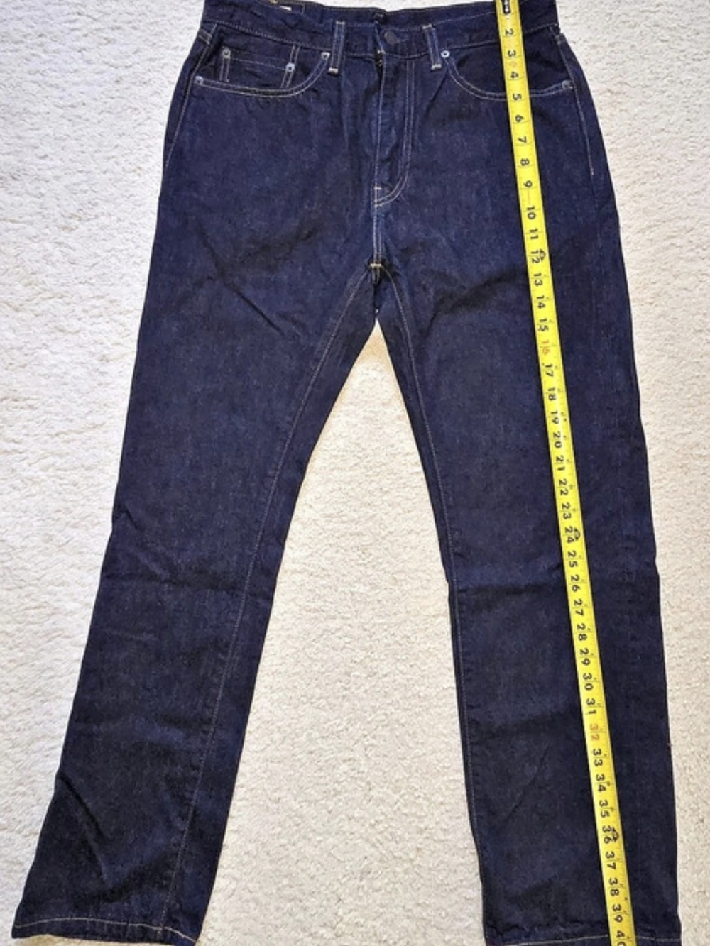 Levi's 505 Men's Slim Jeans Blue Waist 32 Length 30